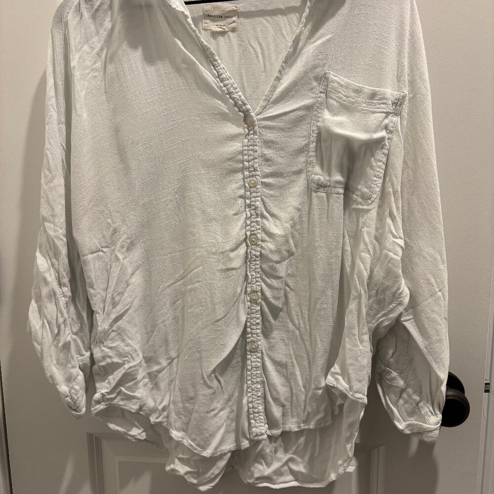 Oversized Button Up Size M
